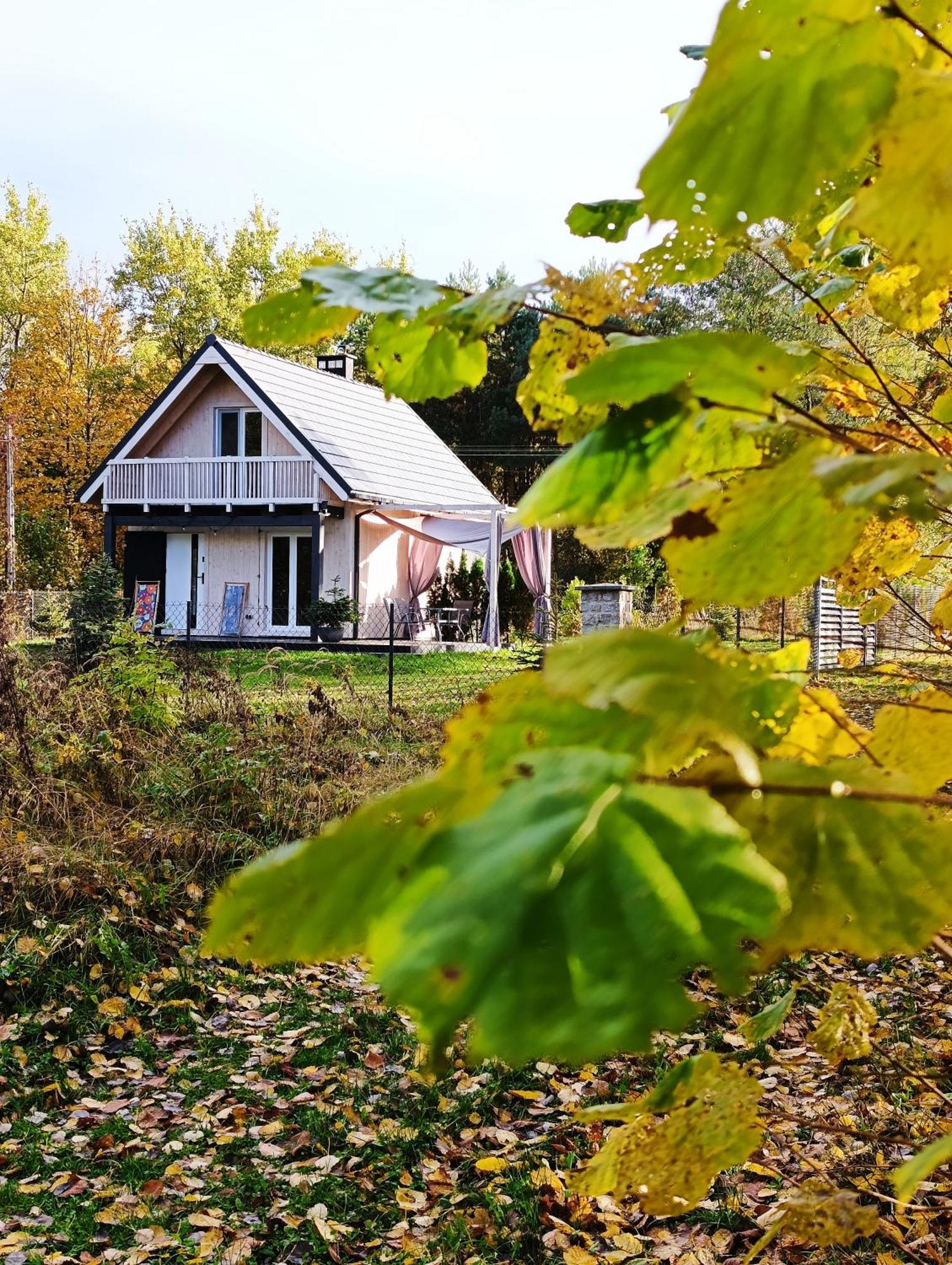 Domek W Poleskim Parku Urszulin  Buitenkant foto